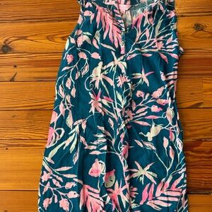 Lilly Pulitzer Pink and Blue Patterned Dress